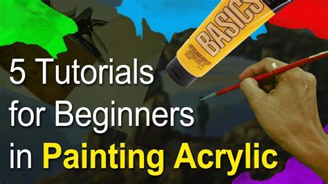 how to start acrylic painting and why it's the perfect medium for beginners